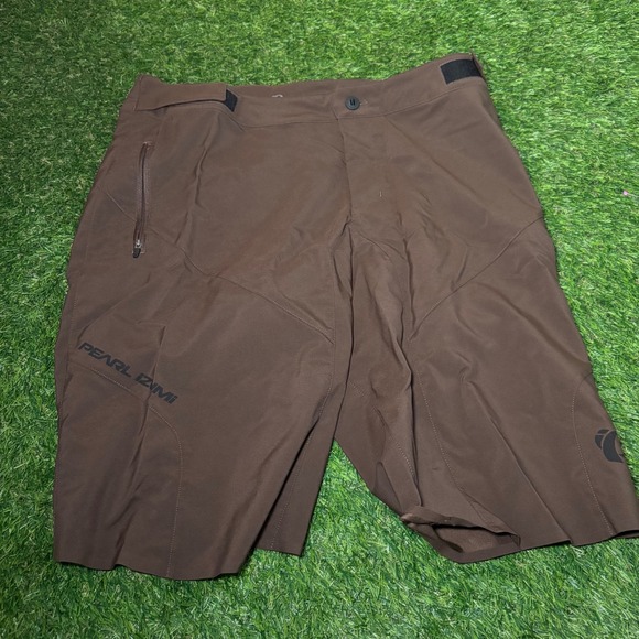 Pearl Izumi Other - Pearl Izumi Mens Brown Mountain Biking Shorts Size 36 Adjustable Waist MTB Trail